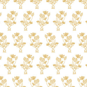 Pots 2 Buttercup by Aoc Designer Fabric