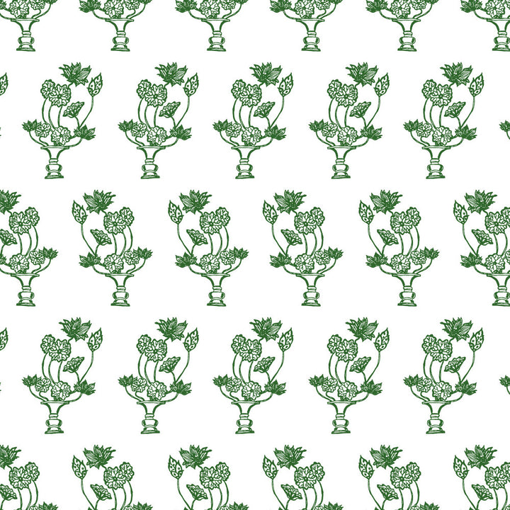 Pots 3 Evergreen by Aoc Fabric Aoc Fabric Pots 3 EvergreenFabric THE ART OF COLOR CAPRICORN 53%LIN 35%COT 12%NYL UK </p><p>Repeat: H: 10.750, V: 14.500 55 in - Fabric Carolina -