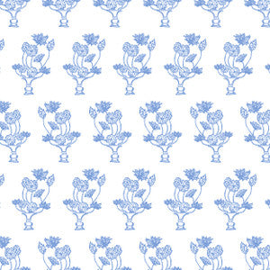 Pots 4 Chambray by Aoc Designer Fabric