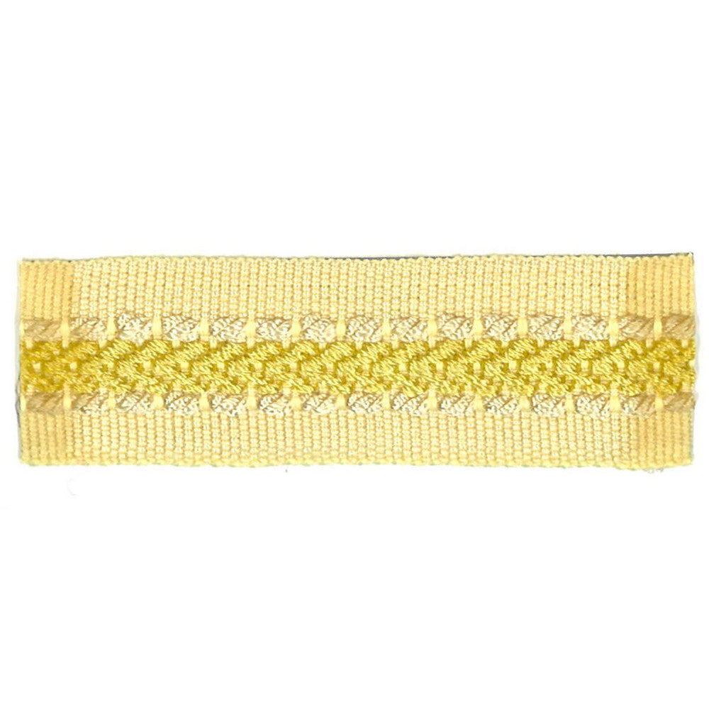 Potter 10 Amber by Stout Designer Trim ART OF DESIGN TRIM-2 TAPES 100%SVI CHINA </p><p>Repeat: 0 1 in - Swanky Fabrics -