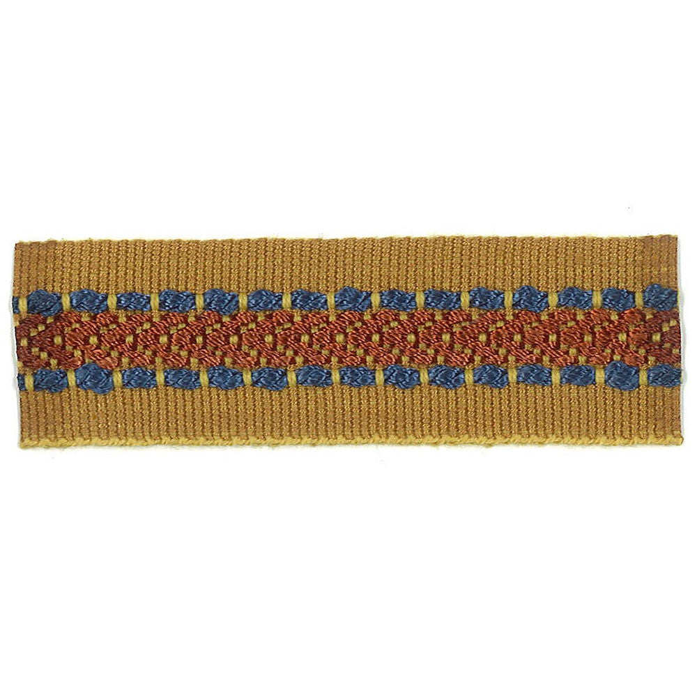 Potter 18 Fiesta by Stout Designer Trim ART OF DESIGN TRIM-2 TAPES 100%SVI CHINA </p><p>Repeat: 0 1 in - Swanky Fabrics -