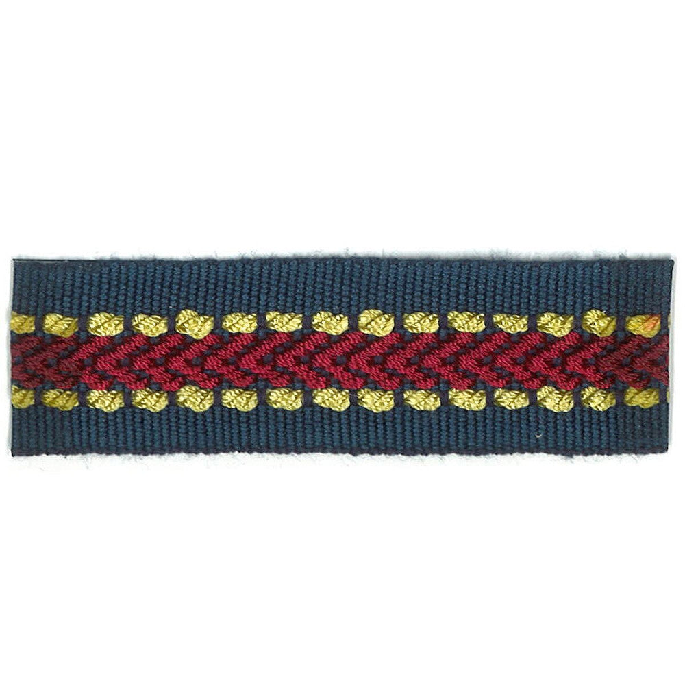 Potter 21 Jewel by Stout Designer Trim Art Of Design Trim-2 Tapes 100% Spun Viscose CHINA Horizontal: 0 and Vertical: 0 1 in - Swanky Fabrics -