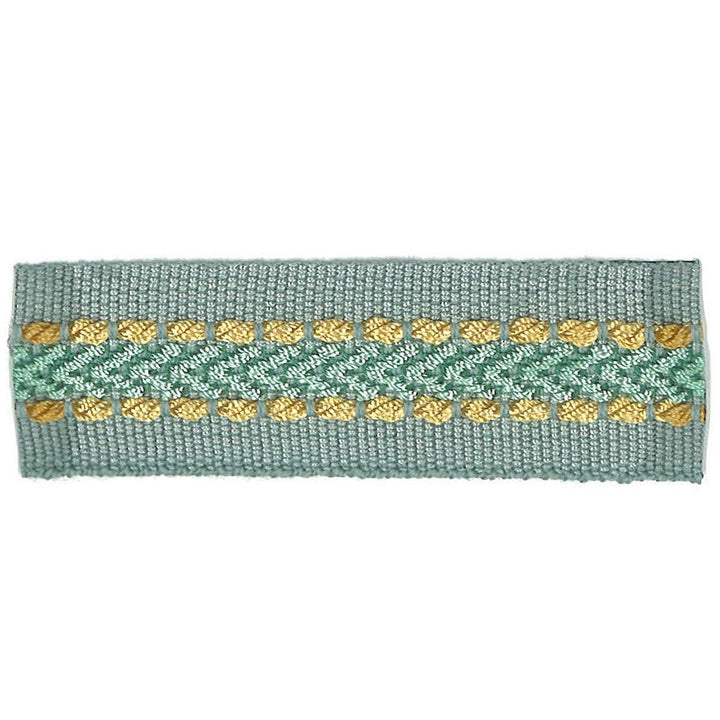 Potter 22 Seashore by Stout Designer Trim ART OF DESIGN TRIM-2 TAPES 100%SVI CHINA Horizontal: 0.000 and Vertical: 0.000 1 in - Swanky Fabrics -