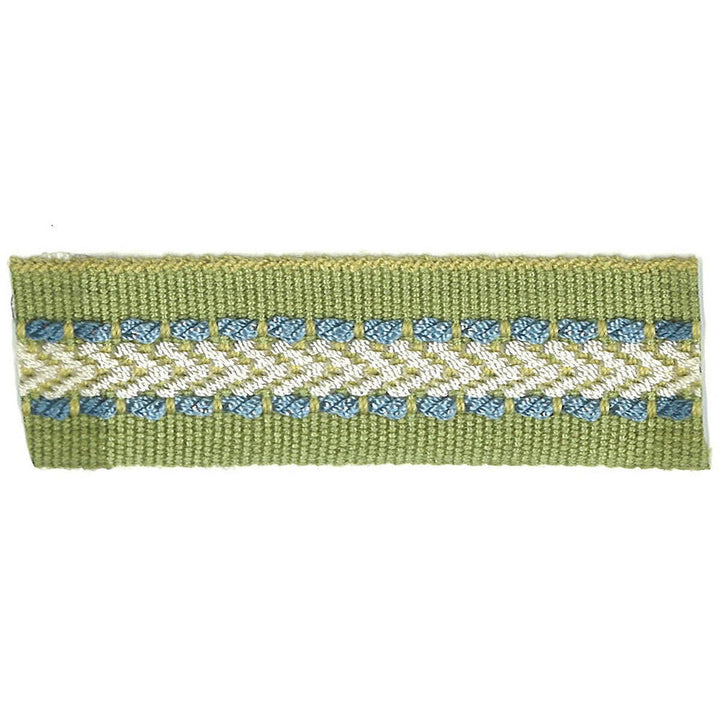 Potter 23 Marine by Stout Designer Trim ART OF DESIGN TRIM-2 TAPES 100%SVI CHINA Horizontal: 0.000 and Vertical: 0.000 1 in - Swanky Fabrics -