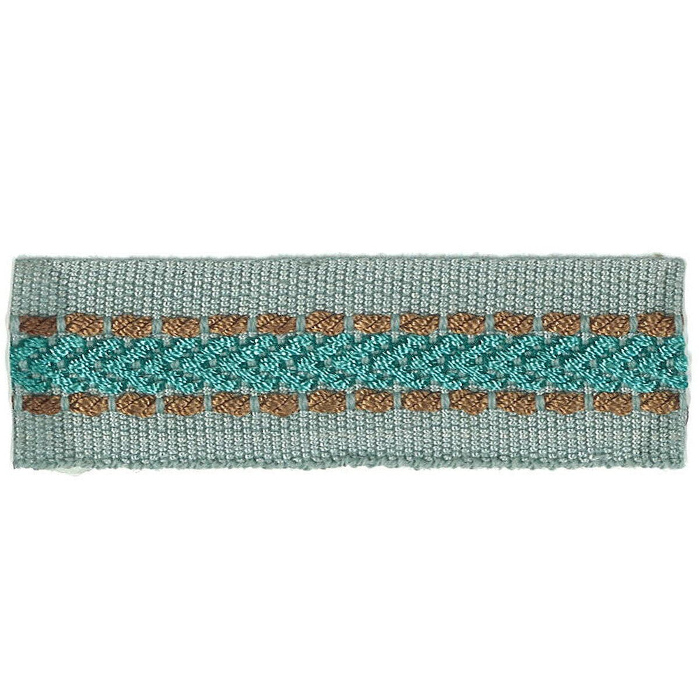 Potter 27 Pacific by Stout Designer Trim ART OF DESIGN TRIM-2 TAPES 100%SVI CHINA Horizontal: 0.000 and Vertical: 0.000 1 in - Swanky Fabrics -