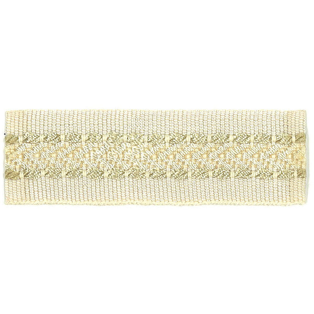 Potter 31 Ivory by Stout Designer Trim Art Of Design Trim-2 Tapes 100% Spun Viscose CHINA Horizontal: 0 and Vertical: 0 1 in - Swanky Fabrics -