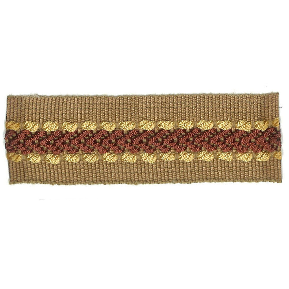Potter 33 Rosewood by Stout Trim Stout Trim Potter 33 RosewoodTrim ART OF DESIGN TRIM-2 TAPES CHINA </p><p>Repeat: H: 0.000, V: 0.000 1 in - Fabric Carolina -