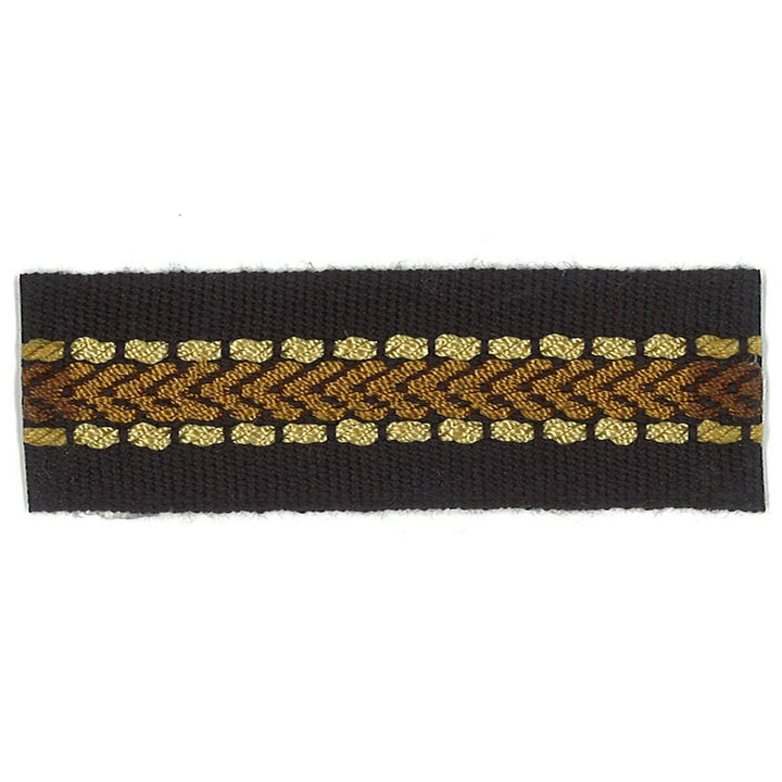 Potter 35 Granite by Stout Trim Stout Trim Potter 35 GraniteTrim ART OF DESIGN TRIM-2 TAPES 100%SVI CHINA </p><p>Repeat: H: 0.000, V: 0.000 1 in - Fabric Carolina -