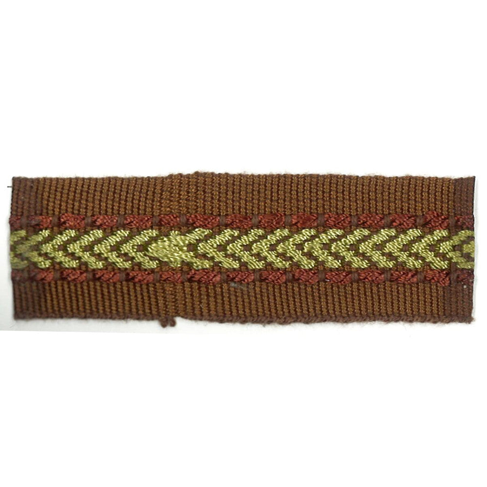 Potter 38 Woodland by Stout Designer Trim ART OF DESIGN TRIM-2 TAPES 100%SVI CHINA Horizontal: 0.000 and Vertical: 0.000 1 in - Swanky Fabrics -