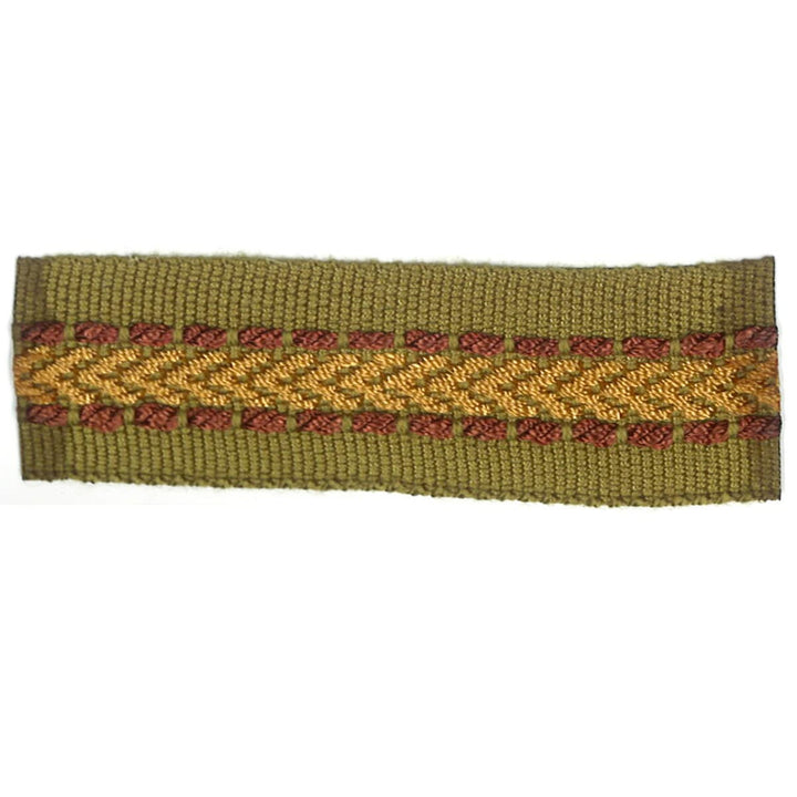 Potter 39 Autumn by Stout Designer Trim ART OF DESIGN TRIM-2 TAPES 100%SVI CHINA </p><p>Repeat: 0 1 in - Swanky Fabrics -