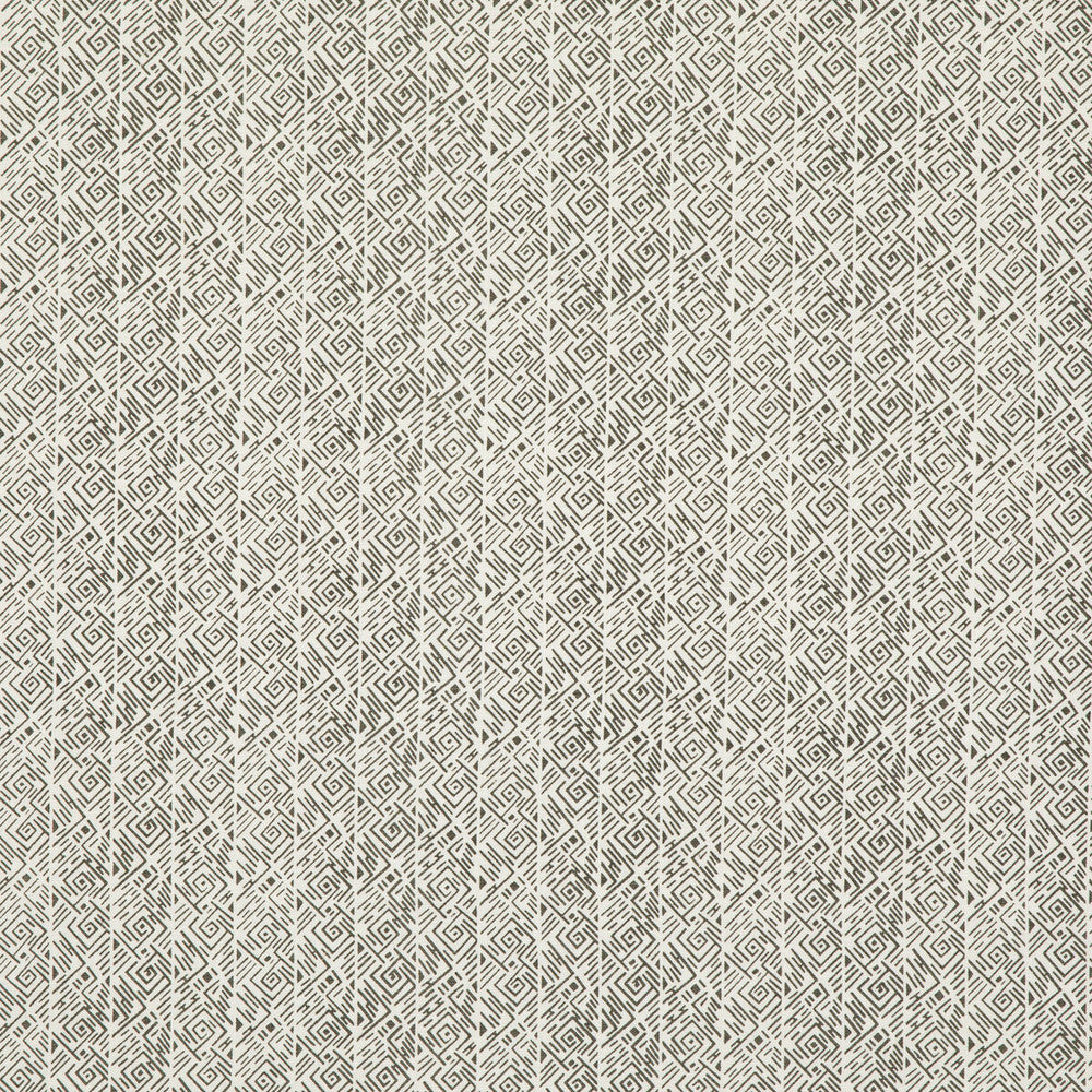 Laberinto Charcoal by Baker Lifestyle Designer Fabric FIESTA LINEN - 100% India HEAVY Horizontal: 5.7524 and Vertical: 3.546 51.22 - Swanky Fabrics -