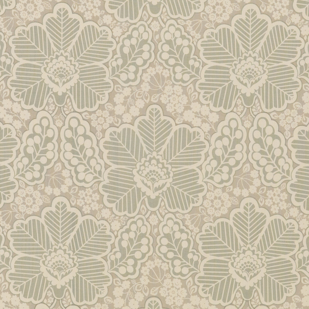 Arbour Stone by Baker Lifestyle Designer Fabric BLOCK PARTY COTTON - 100% India Horizontal: 17.336 and Vertical: 17.73 52.796 - Swanky Fabrics -