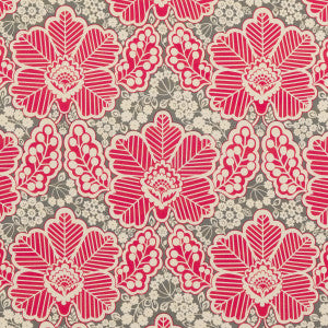 Arbour Fuchsia by Baker Lifestyle Designer Fabric