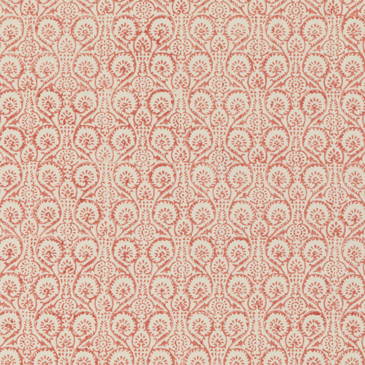 Pollen Trail Rustic Red by Baker Lifestyle Designer Fabric BLOCK PARTY LINEN - 56%;COTTON - 44% India - Horizontal: 5.91 and Vertical: 5.516 53.978 - Swanky Fabrics -