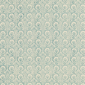 Pollen Trail Aqua by Baker Lifestyle Designer Fabric