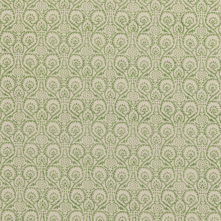 Pollen Trail Green by Baker Lifestyle Designer Fabric BLOCK PARTY LINEN - 56%;COTTON - 44% India Horizontal: 5.91 and Vertical: 5.516 53.978 - Swanky Fabrics -