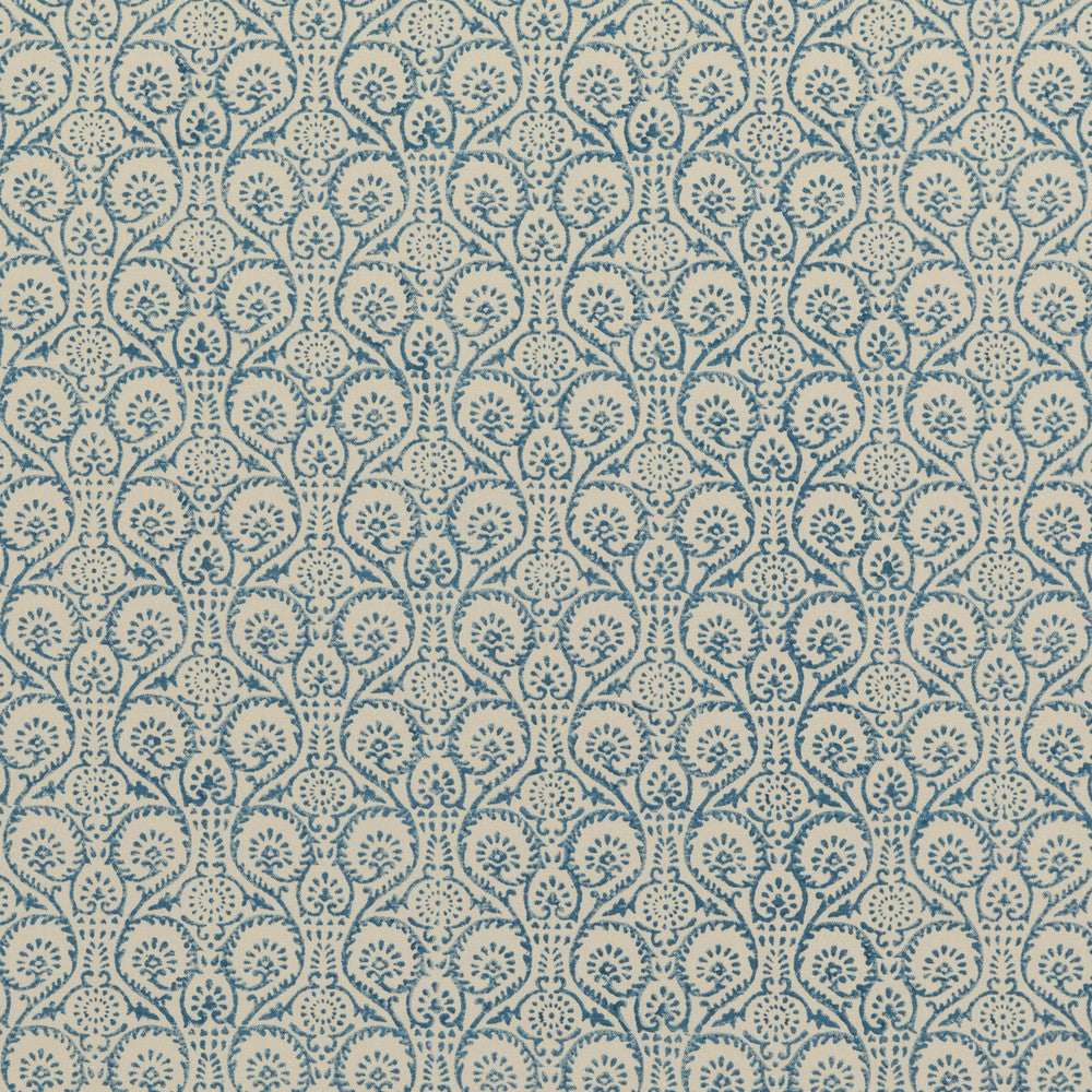 Pollen Trail Soft Blue by Baker Lifestyle Designer Fabric BLOCK PARTY LINEN - 56%;COTTON - 44% India Horizontal: 5.91 and Vertical: 5.516 53.978 - Swanky Fabrics -