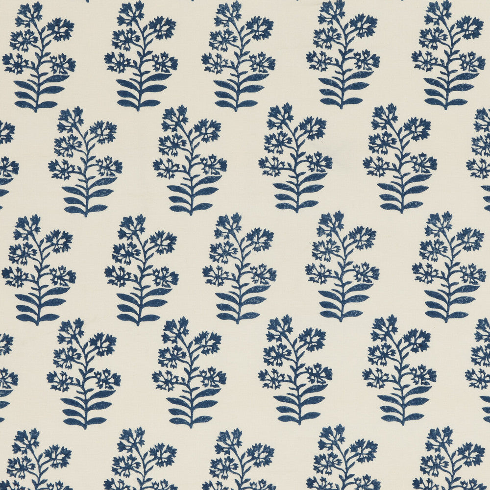 Wild Flower Indigo by Baker Lifestyle Fabric Baker Lifestyle Fabric Wild Flower IndigoFabric BLOCK PARTY LINEN - 56%;COTTON - 44% India </p><p>Repeat: H: 5.91, V: 13.396 53.978 - Fabric Carolina -