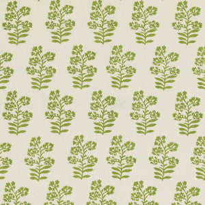 Wild Flower Green by Baker Lifestyle Designer Fabric