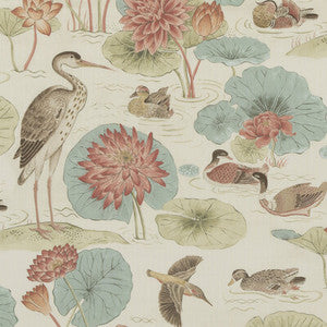 Ellingham Aqua by Baker Lifestyle Designer Fabric