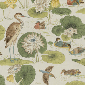 Ellingham Green by Baker Lifestyle Designer Fabric