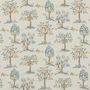 Lilliput Blue by Baker Lifestyle Designer Fabric