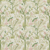 Lulworth Green/Pink by Baker Lifestyle Designer Fabric