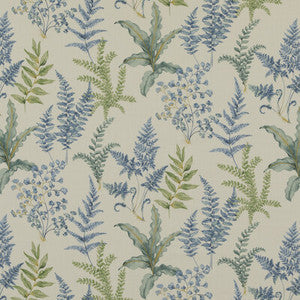 Ferndown Blue by Baker Lifestyle Designer Fabric