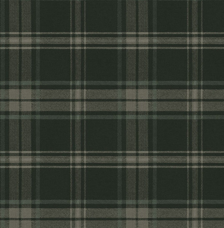 Dellabrooke Plaid Greenery PR13404 by Seabrook Designs Designer Wallpaper
