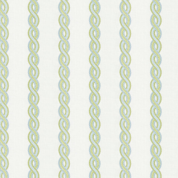 Priceless 1 Chartreuse by Stout Designer Fabric COMFORTABLE LIVING ALOE/FERN 73%COT 27%POL %REMB INDIA Horizontal: 10.875 and Vertical: 4.625 54.37 in - Swanky Fabrics -