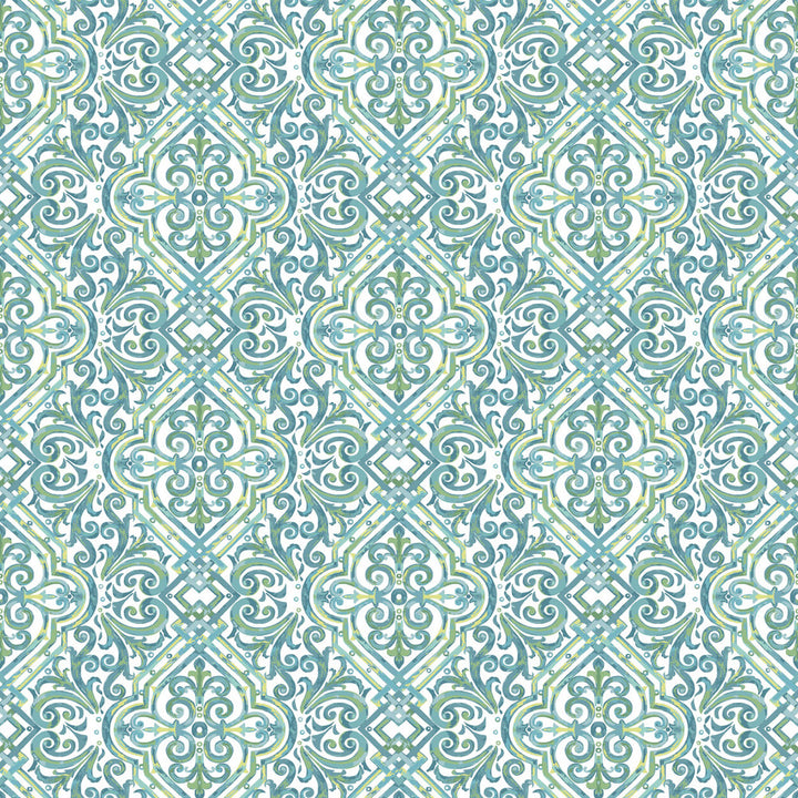 Pride 4 Lagoon by Aoc Fabric Aoc Fabric Pride 4 LagoonFabric THE ART OF COLOR OASIS 85%COT 15%LIN USA </p><p>Repeat: H: 6.750, V: 9.000 55 in - Fabric Carolina -