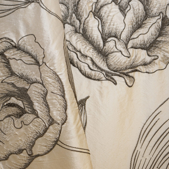 PRIMROSE 94SJ101 by JF Designer Fabric JF Studio 55% Silk, 23% Viscose, 11% Metallic, 11% Polyester India  Horizontal: 25.6 and Vertical: 15.7 54  - Swanky Fabrics -