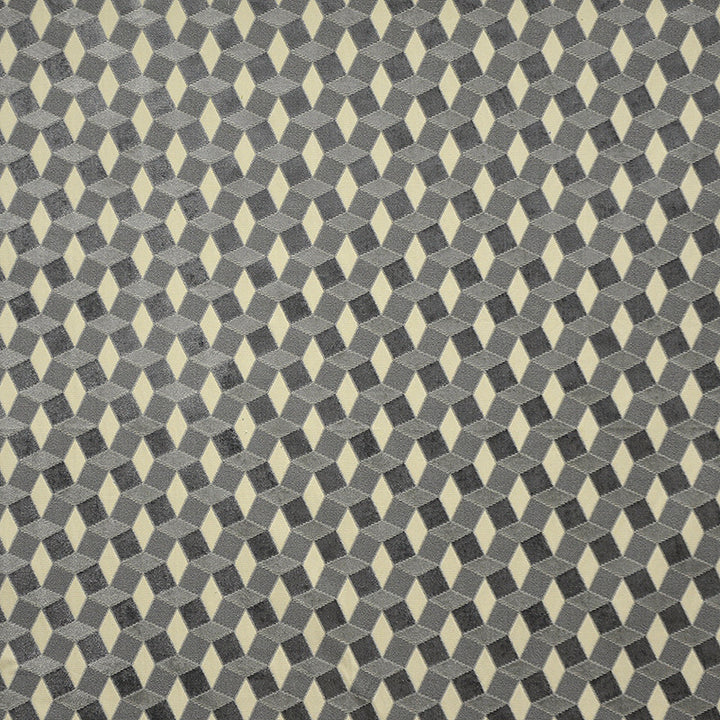 Perspective # 778 Steel by Maxwell Designer Fabric Telafina Season Xi 55% SPUN VISCOSE 45% COTTON INDIA V&H-2.7" 55" - Swanky Fabrics -