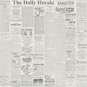 Magnolia Home the Daily Black & White Peel & Stick Wallpaper by Magnolia Home Designer