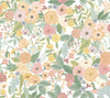 Garden Party Pastel Peel & Stick Wallpaper by Rifle Paper Co. Designer