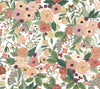 Garden Party Burgundy Peel & Stick Wallpaper by Rifle Paper Co. Designer