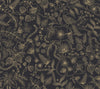 Aviary Black & Gold Peel & Stick Wallpaper by Rifle Paper Co. Designer
