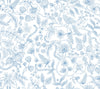 Aviary Blue & Cream Peel & Stick Wallpaper by Rifle Paper Co. Designer