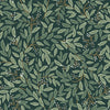 Willowberry Emerald Peel & Stick Wallpaper by Rifle Paper Co. Designer