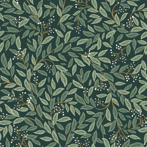 Willowberry Emerald Peel & Stick Wallpaper by Rifle Paper Co. Designer