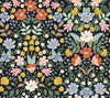 Bramble Garden Black Peel & Stick Wallpaper by Rifle Paper Co. Designer
