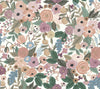 Garden Party Blush Multi Peel & Stick Wallpaper by Rifle Paper Co. Designer