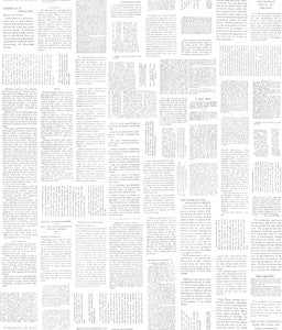 Crafted Editorial Charcoal Wallpaper by Magnolia Home Designer