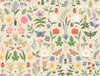 Curio Cream Peel & Stick Wallpaper by Rifle Paper Co. Designer