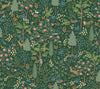 Woodland Emerald Peel & Stick Wallpaper by Rifle Paper Co. Designer