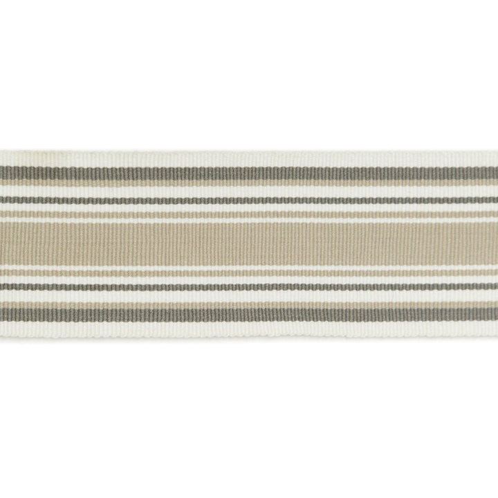 Tango Braid Stone by Baker Lifestyle Designer Trim CARNIVAL COTTON - 100% India Horizontal: and Vertical: 1.97 - Swanky Fabrics -