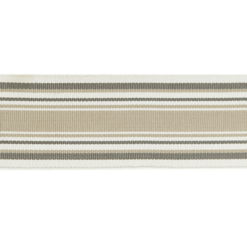 Tango Braid Stone by Baker Lifestyle Designer Trim CARNIVAL COTTON - 100% India Horizontal: and Vertical: 1.97 - Swanky Fabrics -