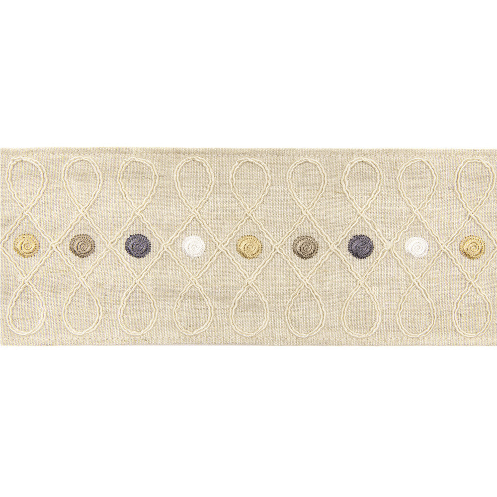 Cordoba Braid Stone by Baker Lifestyle Trim Baker Lifestyle Trim Cordoba Braid StoneTrim HOMES & GARDENS III LINEN - 90%;POLYESTER - 10% India </p><p>Repeat: H: , V: 3.349 - Fabric Carolina -