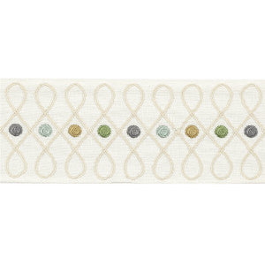 Cordoba Braid Aqua by Baker Lifestyle Designer Trim