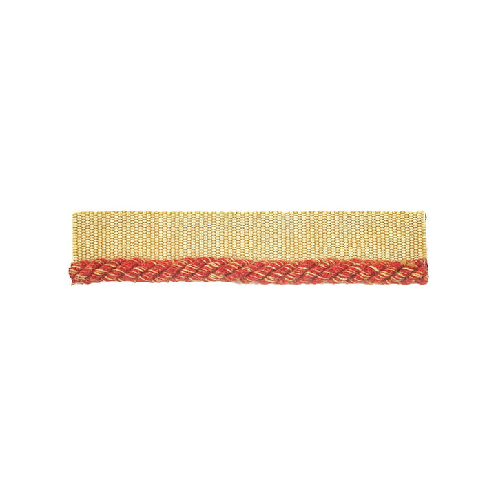 Purdue 1 Autumn by Stout Designer Trim METROPOLITAN TRIM 59%ACR 41%POL CHINA Horizontal: 0 and Vertical: 0 0.25 in - Swanky Fabrics -